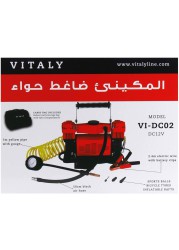 Vitaly Double Cylinder HD Air Compressor