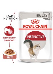 Royal Canin Feline Health Nutrition Instinctive Wet Cat Food (Chunks in Gravy, Adult Cats, 85 g)