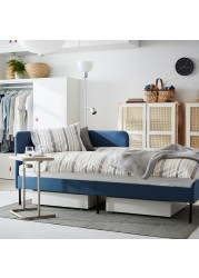 BLÅKULLEN Uph bed frame with corner headboard