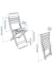 ÄPPLARÖ Chair, outdoor