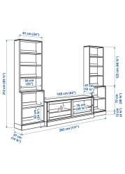 HAVSTA TV storage combination