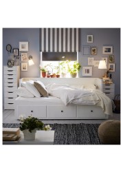 HEMNES Day-bed w 3 drawers/2 mattresses