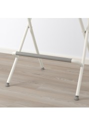 FRANKLIN Bar stool with backrest, foldable