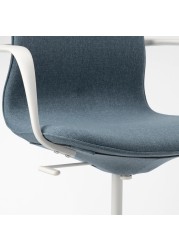 LÅNGFJÄLL Conference chair with armrests