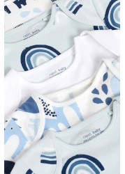 Baby 5 Pack Short Sleeve Bodysuits (0mths-3yrs)