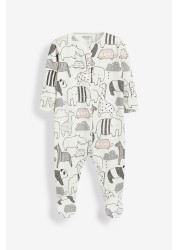 3 Pack Baby Sleepsuits (0mths-2yrs)