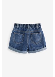 Mom Denim Shorts (3-16yrs)