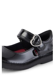 Kickers Adlar Heart Mary-Jane Patent Leather Shoes