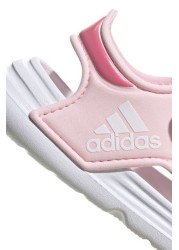 adidas Girls Pink Adilette Infant Sandals