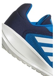 adidas Youth And Junior Blue Tensaur Run Strap Trainers