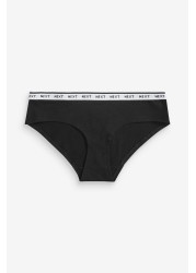 Cotton Rich Logo Knickers 7 Pack Short