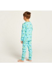 Juniors Printed 6-Piece Pyjama Set