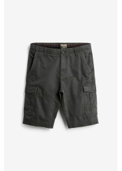 Premium Laundered Cargo Shorts Longer Length