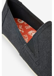 Canvas A-Line Slip-Ons