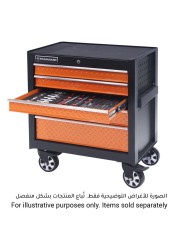 Magnusson Steel 5-Drawer Trolley Cabinet (45.8 x 68 x 79.4 cm)