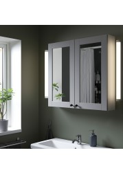 ENHET Mirror cabinet with 2 doors