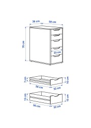 ALEX Drawer unit