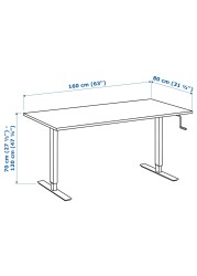 SKARSTA / TROTTEN Desk sit/stand