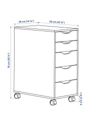 ALEX Drawer unit on castors