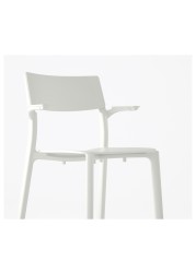 JANINGE Chair with armrests