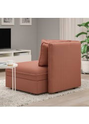 VALLENTUNA Sofa-bed module with backrests