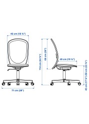 FLINTAN Office chair