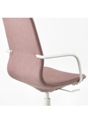 LÅNGFJÄLL Office chair with armrests