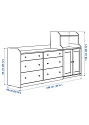 HAUGA Storage combination