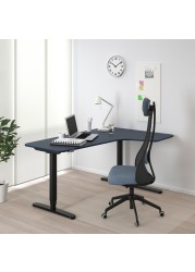 BEKANT Corner desk right sit/stand