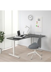 BEKANT Corner desk right sit/stand