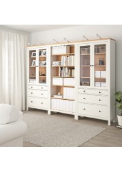 HEMNES Storage combination w doors/drawers