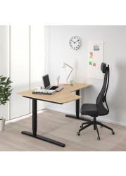 BEKANT Corner desk left sit/stand