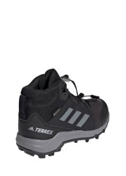 حذاء رياضي أسود للشباب والصغار Terrex Mid Gore Tex من Adidas