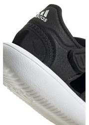 adidas Infant Black Adilette Sandals