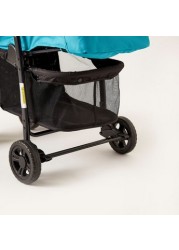 Juniors Hugo Baby Stroller with Basket and Canopy