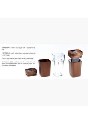 Kafe in the Box Ditch the Disposable Cup Fair and Square - 480 ml