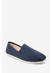 Canvas A-Line Slip-Ons