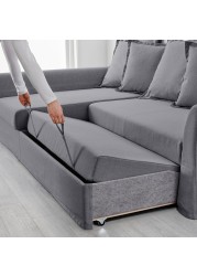 HOLMSUND Corner sofa-bed