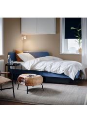 BLÅKULLEN Uph bed frame with corner headboard