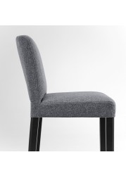 BERGMUND Bar stool with backrest