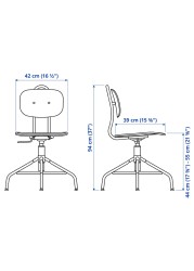 KULLABERG Swivel chair