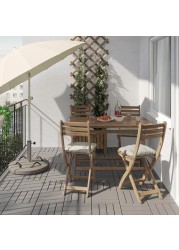 ASKHOLMEN Table+4 chairs, outdoor