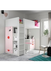 SMÅSTAD Loft bed