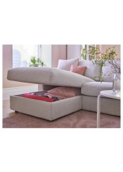 VIMLE Crnr sofa-bed, 5-seat w chaise lng