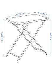 TORPARÖ Table, in/outdoor