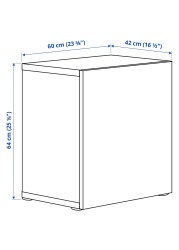 BESTÅ Shelf unit with door